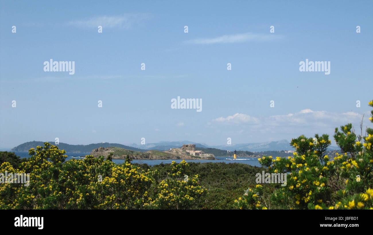 Wasser im Mittelmeer Stockfoto