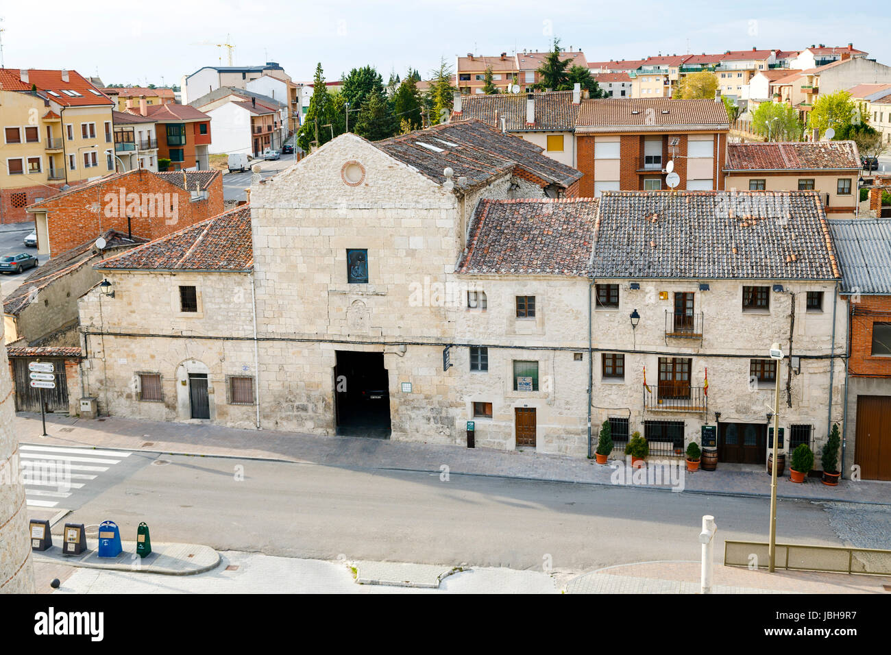 Kloster der Unbefleckten Empfängnis Mariens, XVI. Jh. Cuellar, Provinz Segovia Spanien Stockfoto