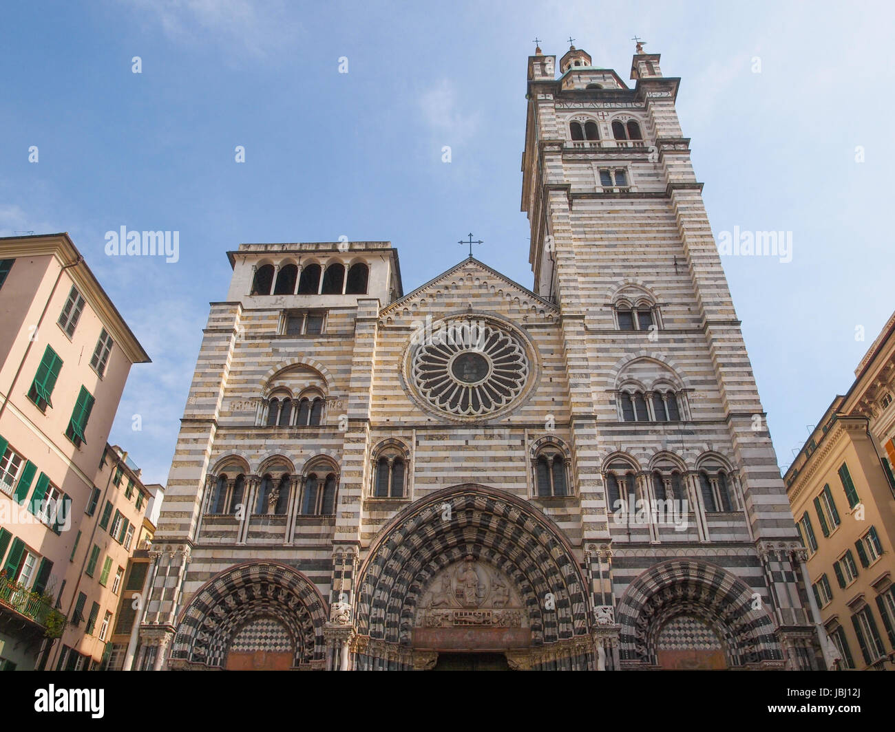 Genua Kathedrale aka Duomo di Genova oder Cattedrale di San Lorenzo