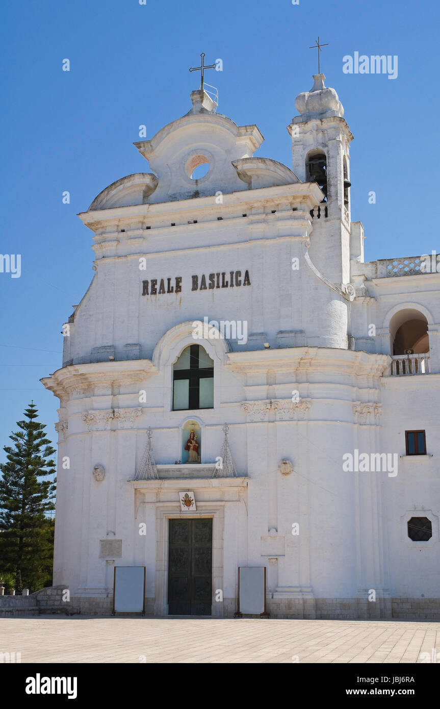 Madonna del Pozzo Wallfahrtskirche Basilika. Capurso. Puglia. Italien