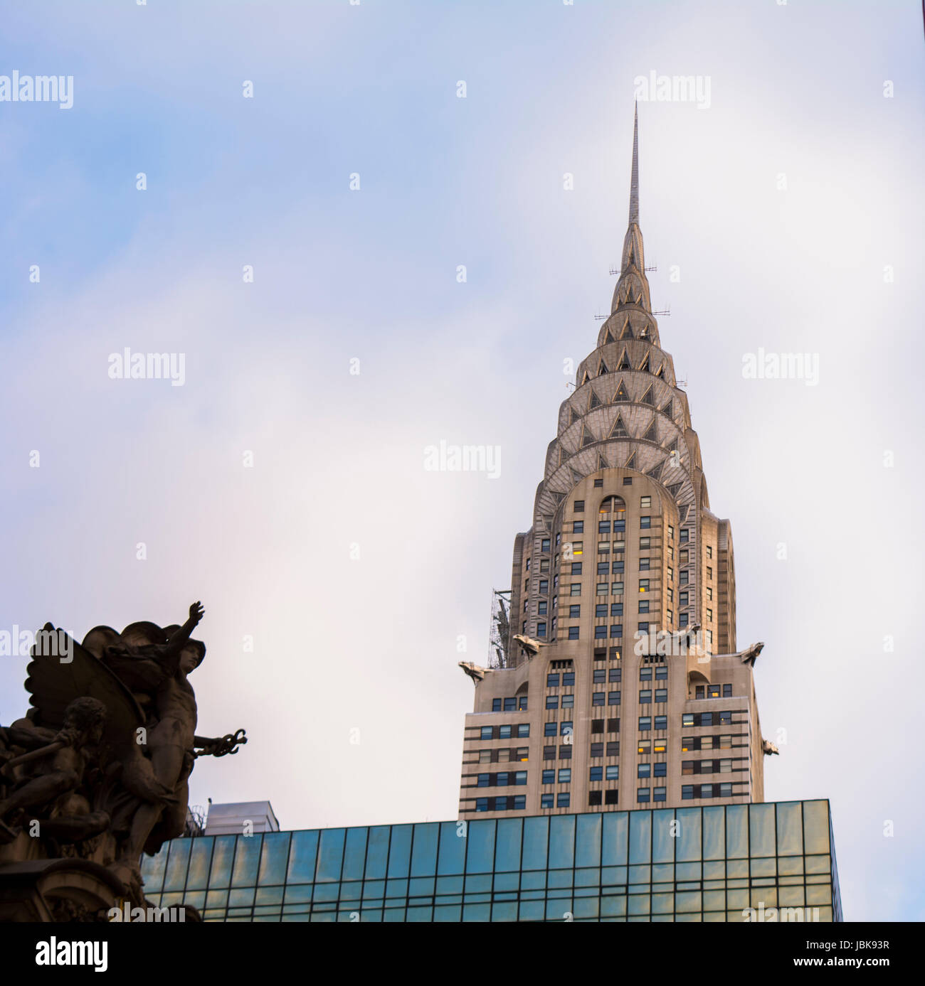 Chrysler Building, New York. Stockfoto