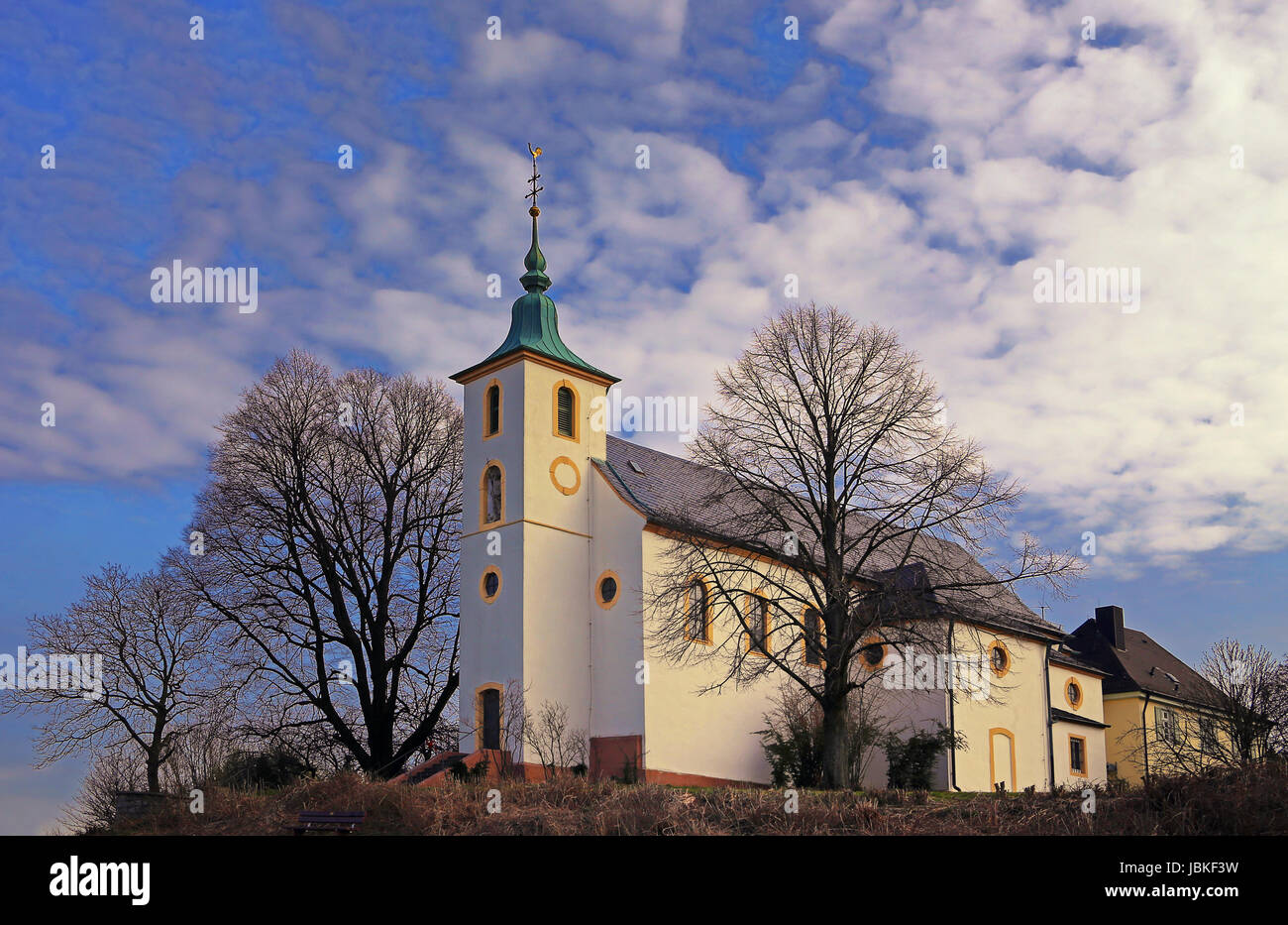 Michael Kapelle in untergrombach Stockfoto