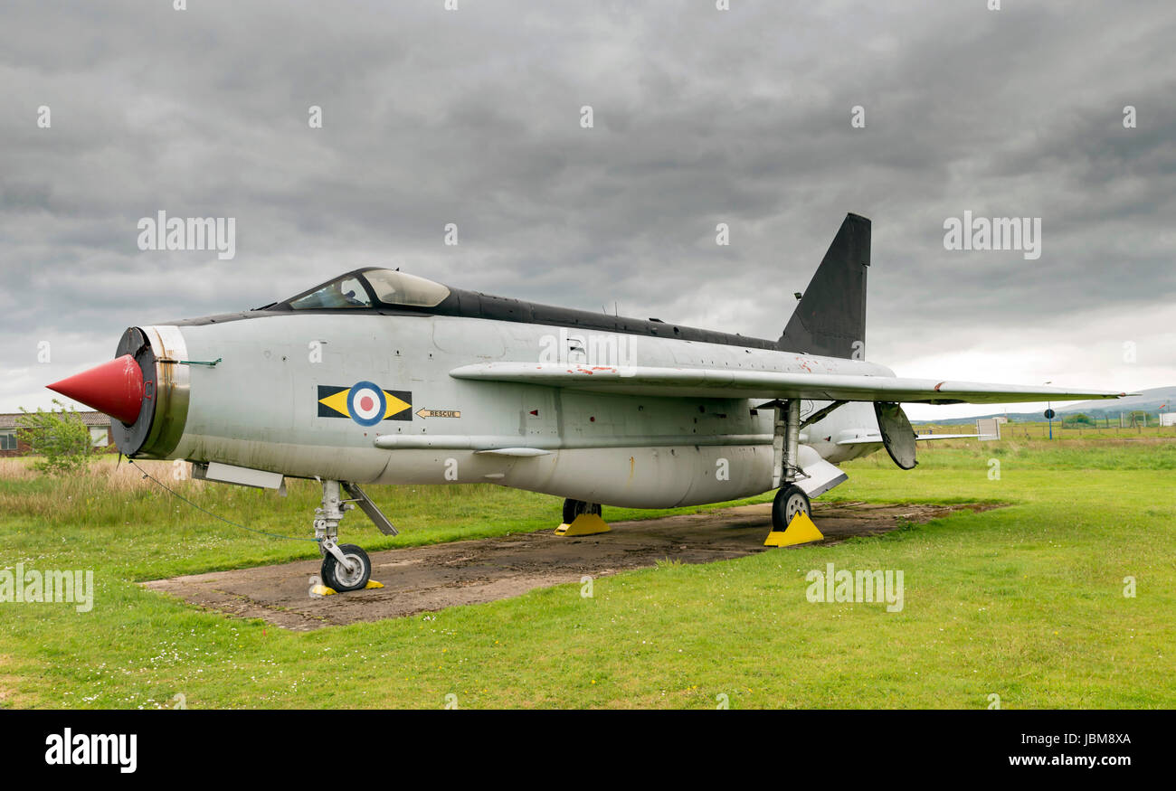 RAF English Electric Lightning ZF583 Stockfoto