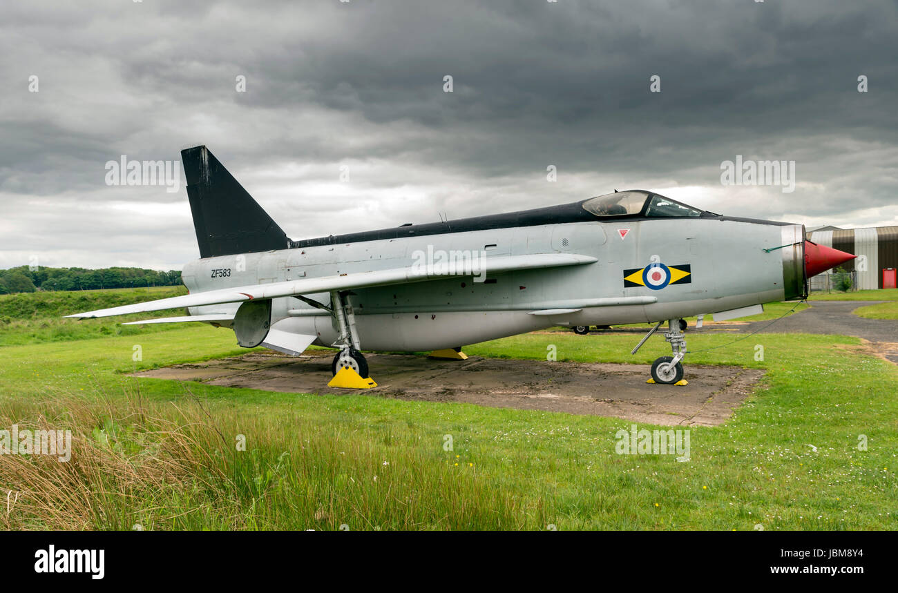 RAF English Electric Lightning ZF583 Stockfoto