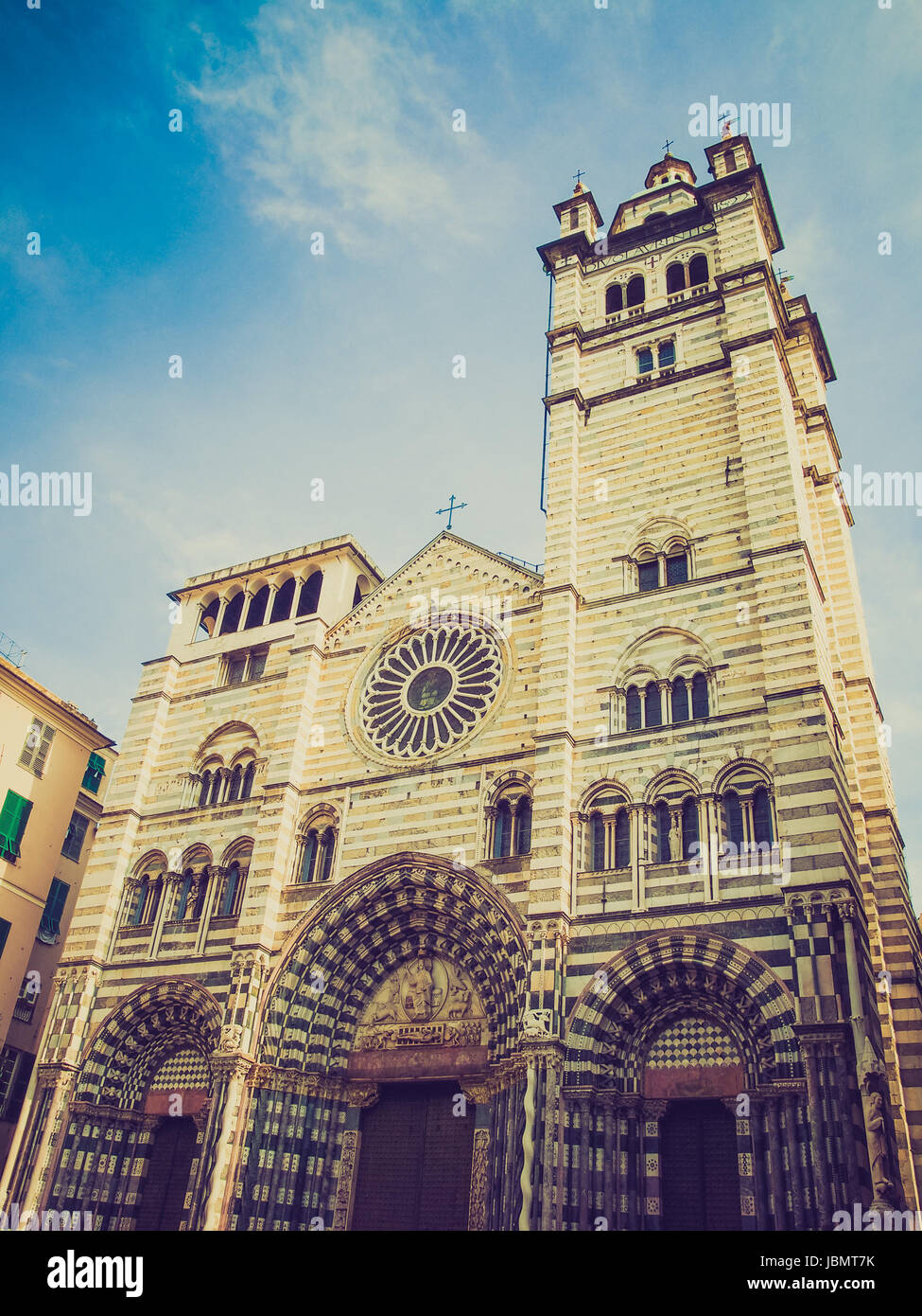 Jahrgang suchen Genua Kathedrale aka Duomo di Genova oder Cattedrale di
