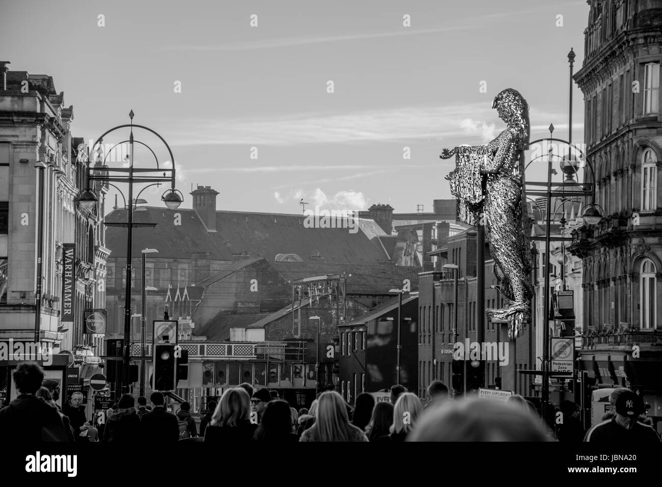 Das Foto wurde in Leeds, England. Stockfoto