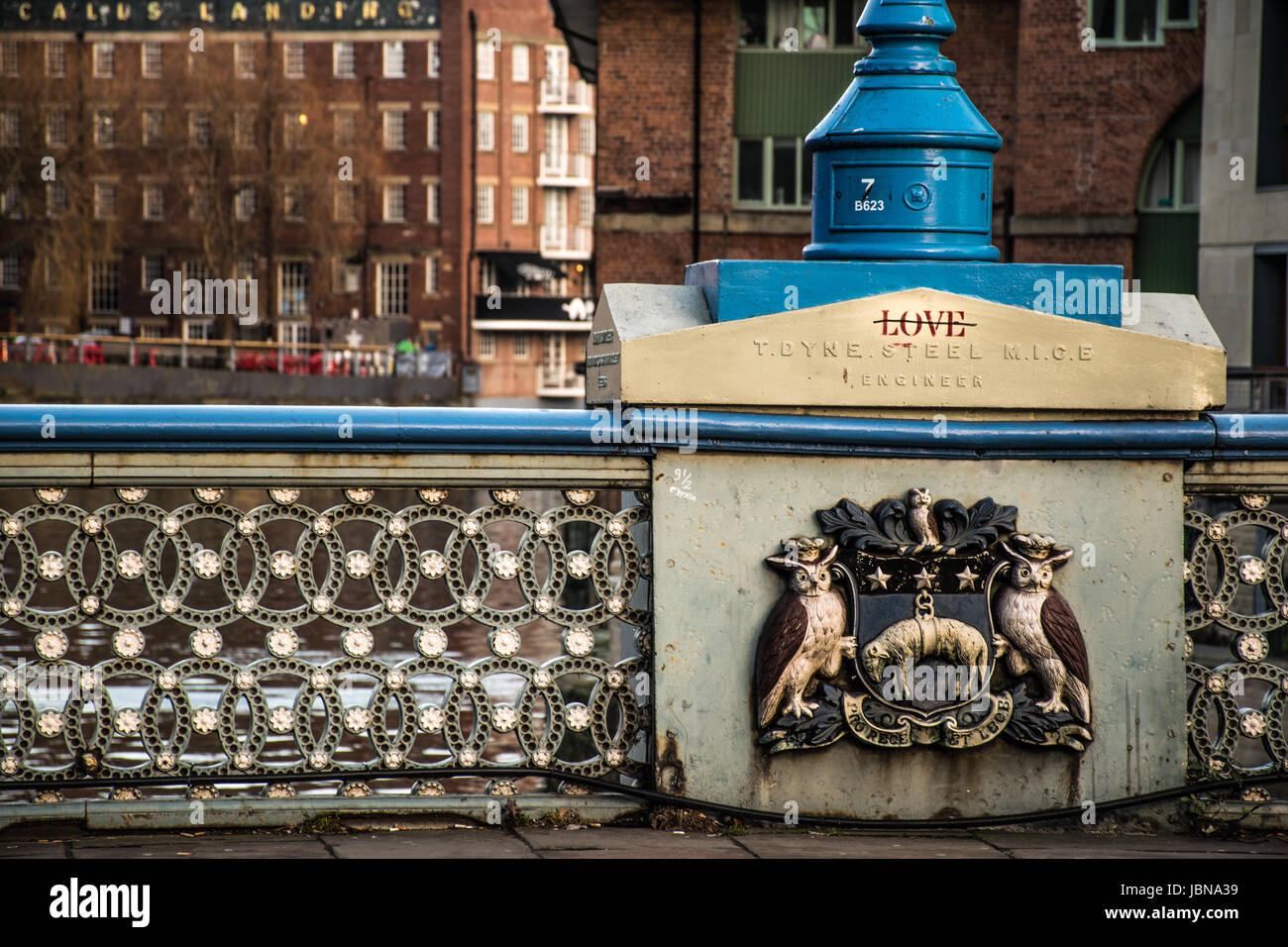 Das Foto wurde in Leeds, England. Stockfoto