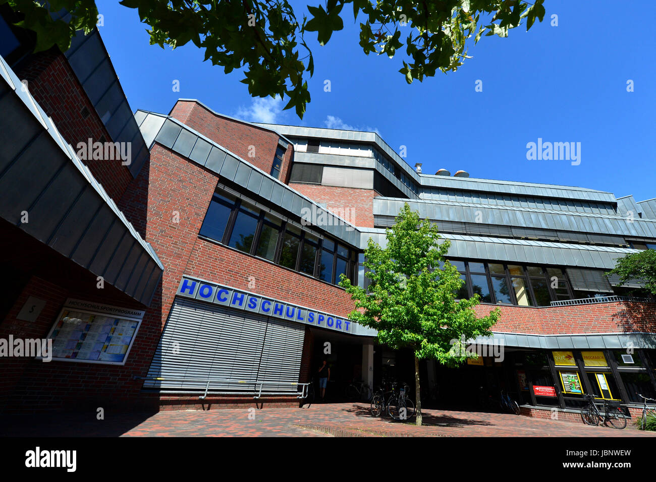 Oldenburg, Deutschland, Sportzentrum am Campus Wechloy der Universität Oldenburg Stockfoto