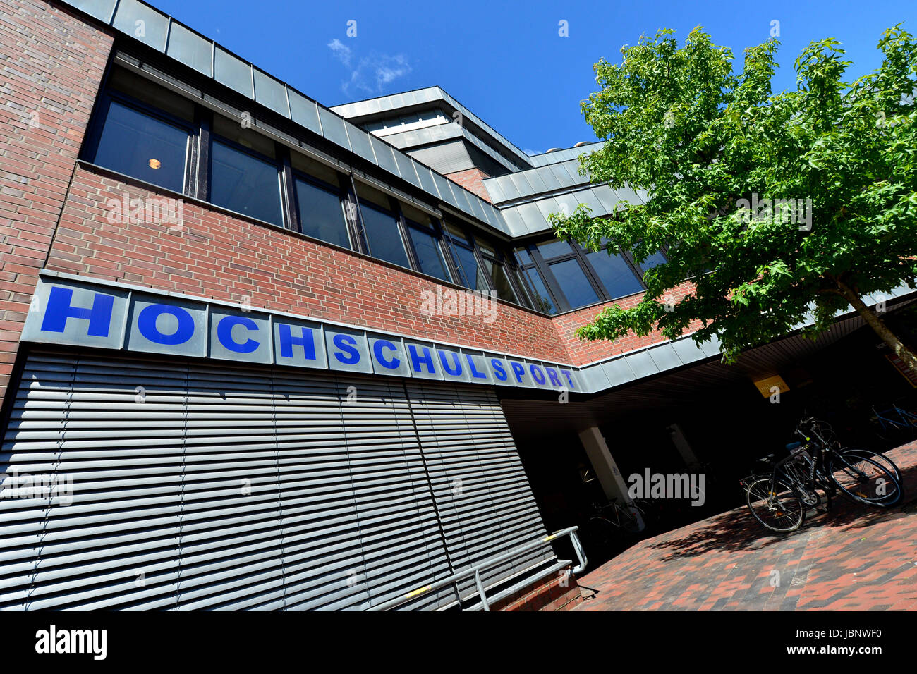 Oldenburg, Deutschland, Sportzentrum am Campus Wechloy der Universität Oldenburg Stockfoto