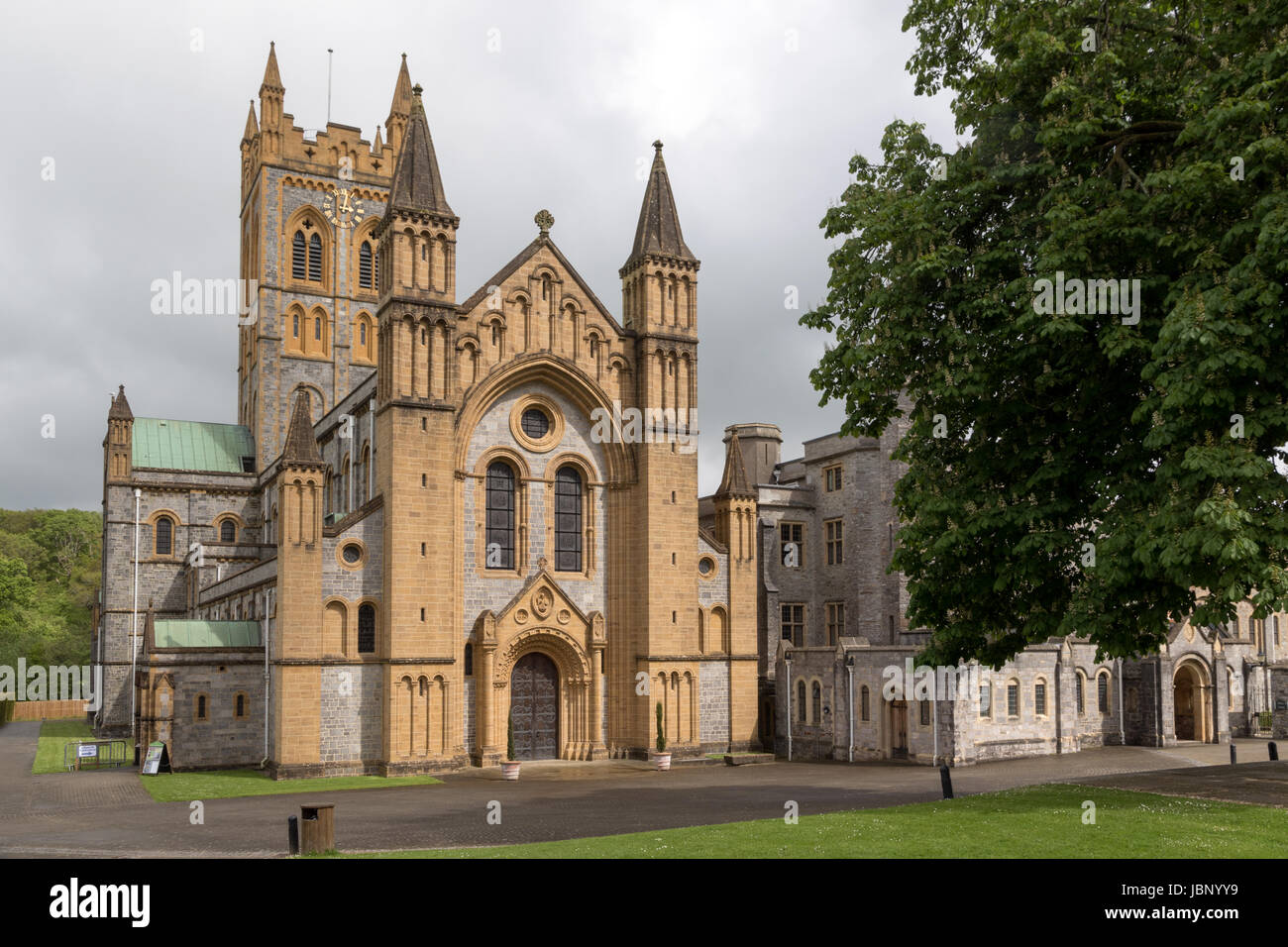 Buckfast Abbey, Devon Stockfoto