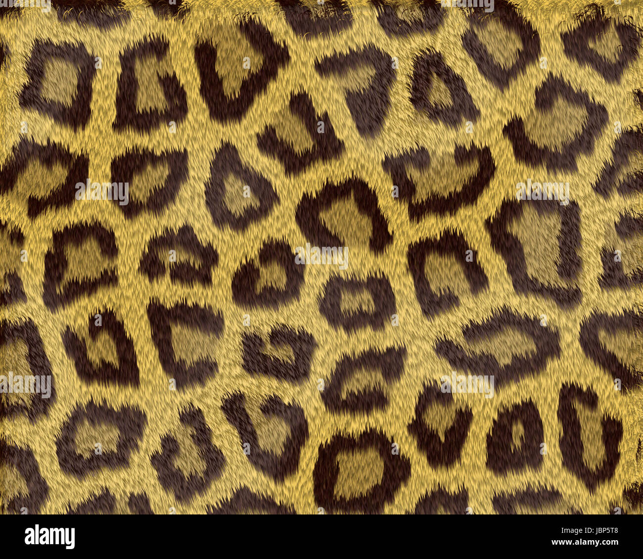 Textur von einer kurzen Sand Farbe Leopard Fell Stockfoto