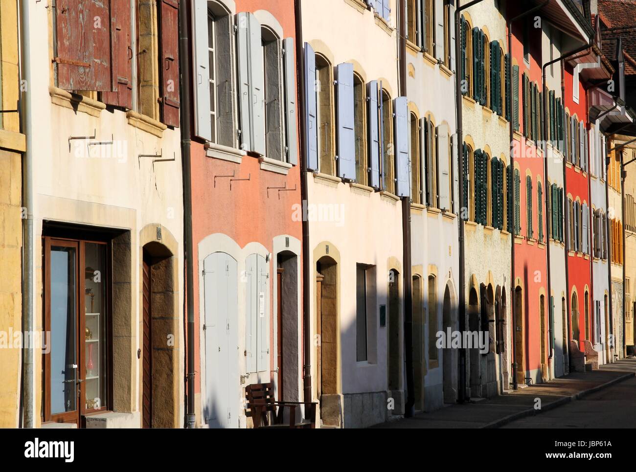 Shutter mittelalterlichen Stockfoto