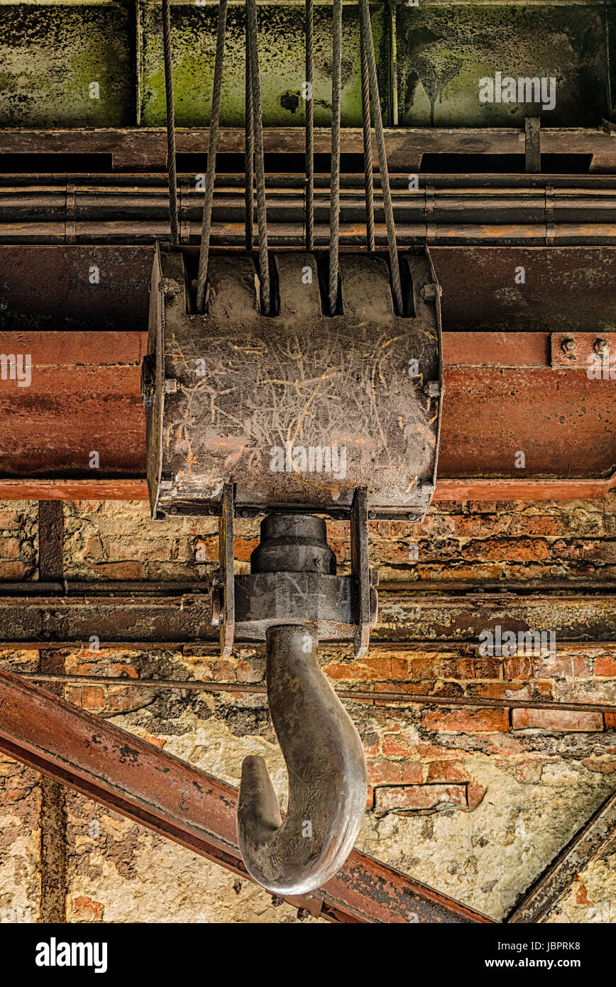 Hüttenmuseum Thale Dampfmaschine Nr. 7 Stockfoto