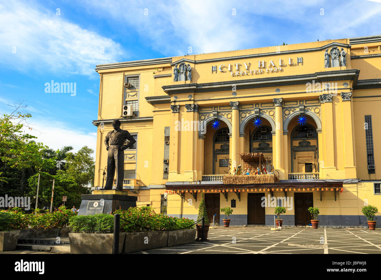 27. November 2016 Manila Rathaus in Manila, Philippinen - Stadtbild Stockfoto