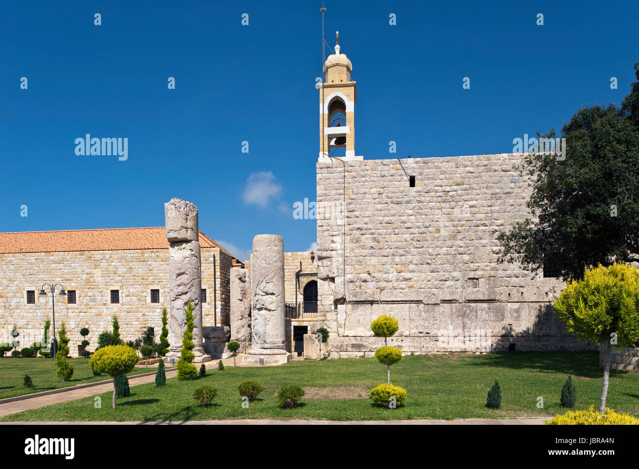 Kloster in Beit Meri Stockfoto