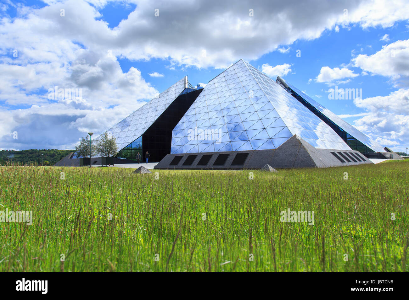 Cher (18), Frankreich, Saint-Amand-Montrond, Cité de l' oder / / Frankreich, Region Cher, Berry, Saint Amand Montrond, Cite de l' oder (Stadt des Goldes) Stockfoto