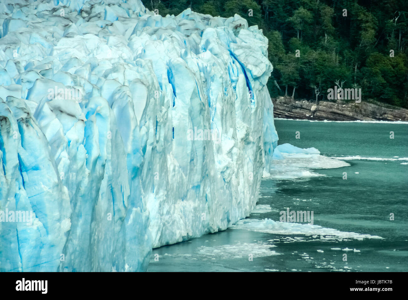 Perito Moreno-Gletscher in Patagonien in Argentinien Stockfoto