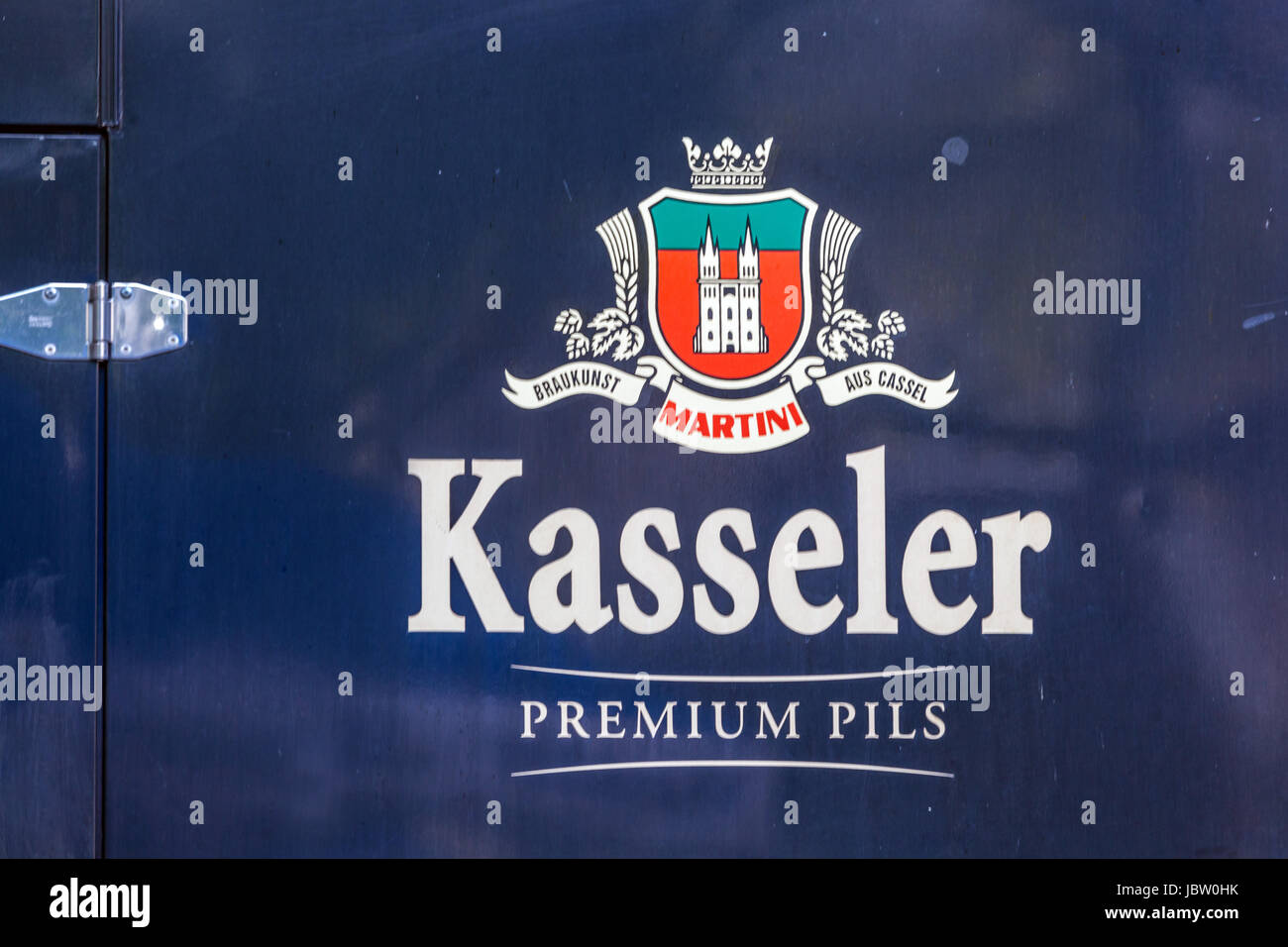 Kasseler, Logo, Zeichen, Deutschland Stockfoto