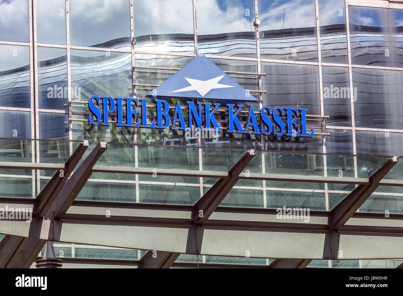 Spielbank Kassel, Logo, Deutschland Stockfoto