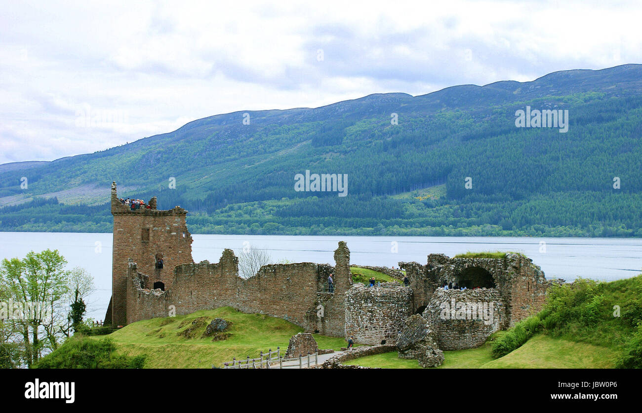 Urquat Schloss Stockfoto