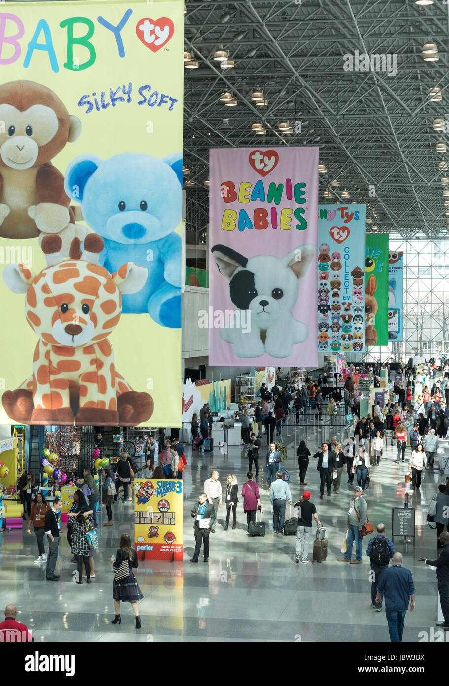 American International Toy Fair, Jacob K. Javits Convention Center, Manhattan, New York City, USA Stockfoto