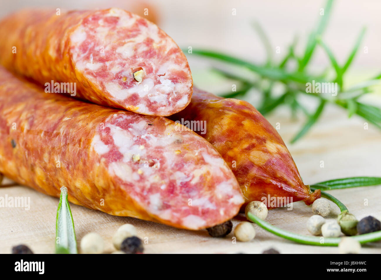 Mahlzeit abgeschnitten Stockfoto