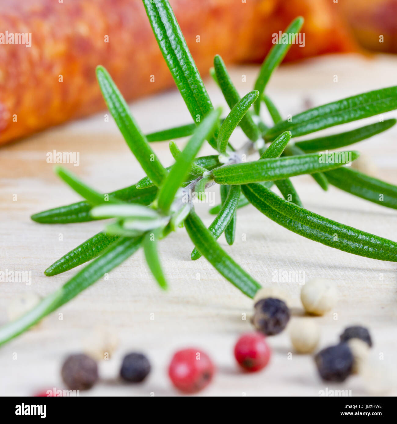Mahlzeit abgeschnitten Stockfoto