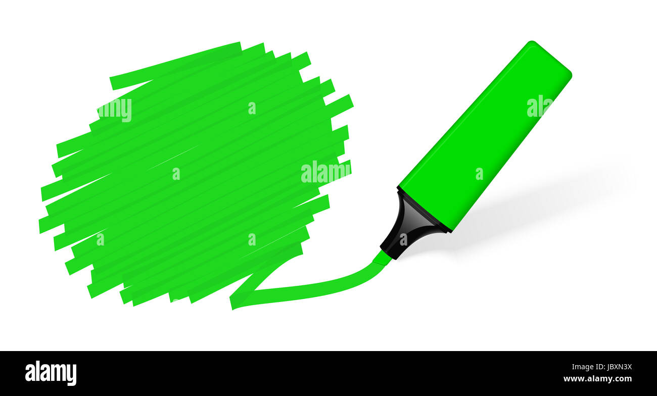 Neon wichtig Stockfoto