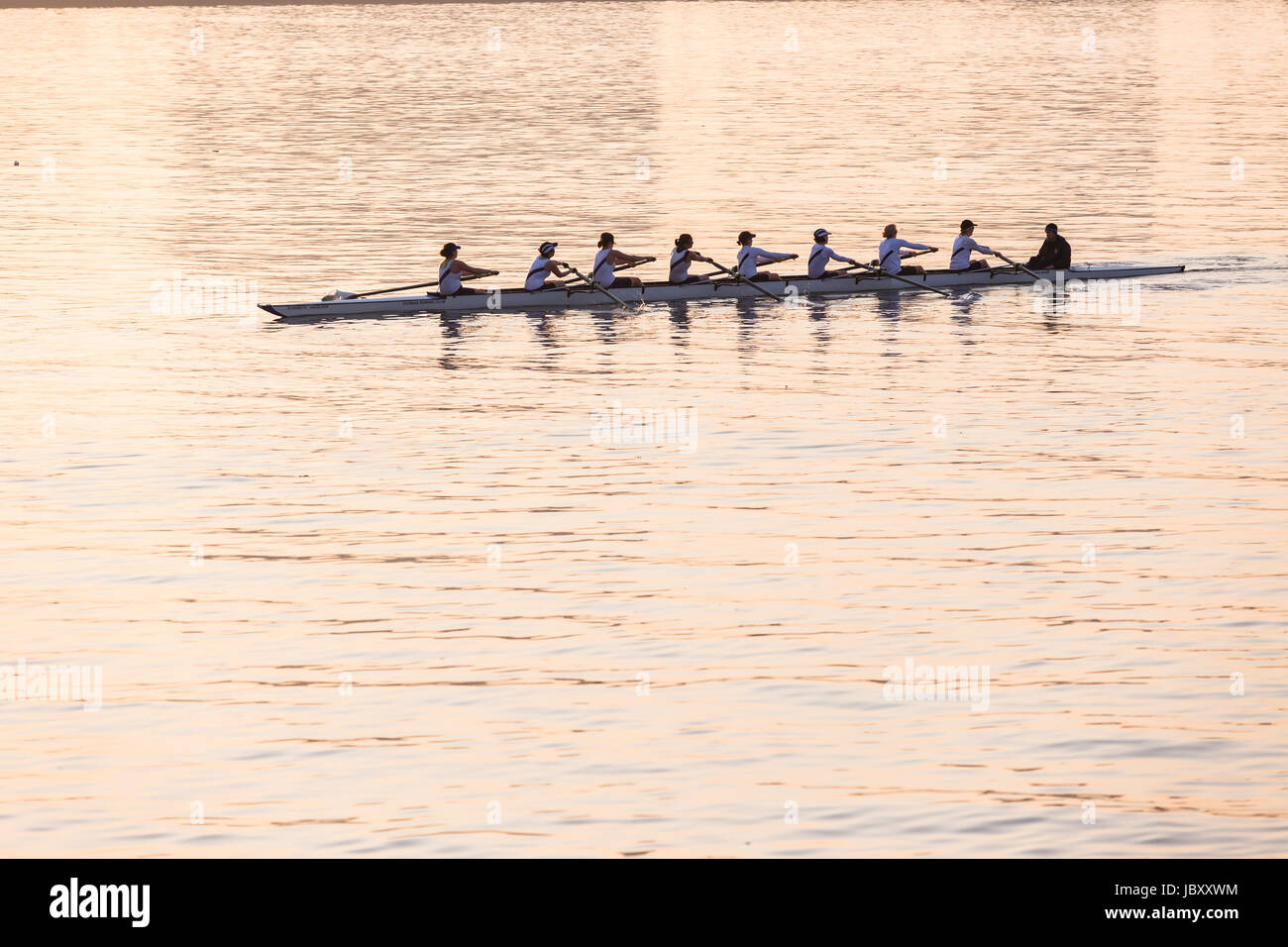 Durban-Rowiing Club-Kopf der Bucht Regatta 12. Juli 2014 Stockfoto