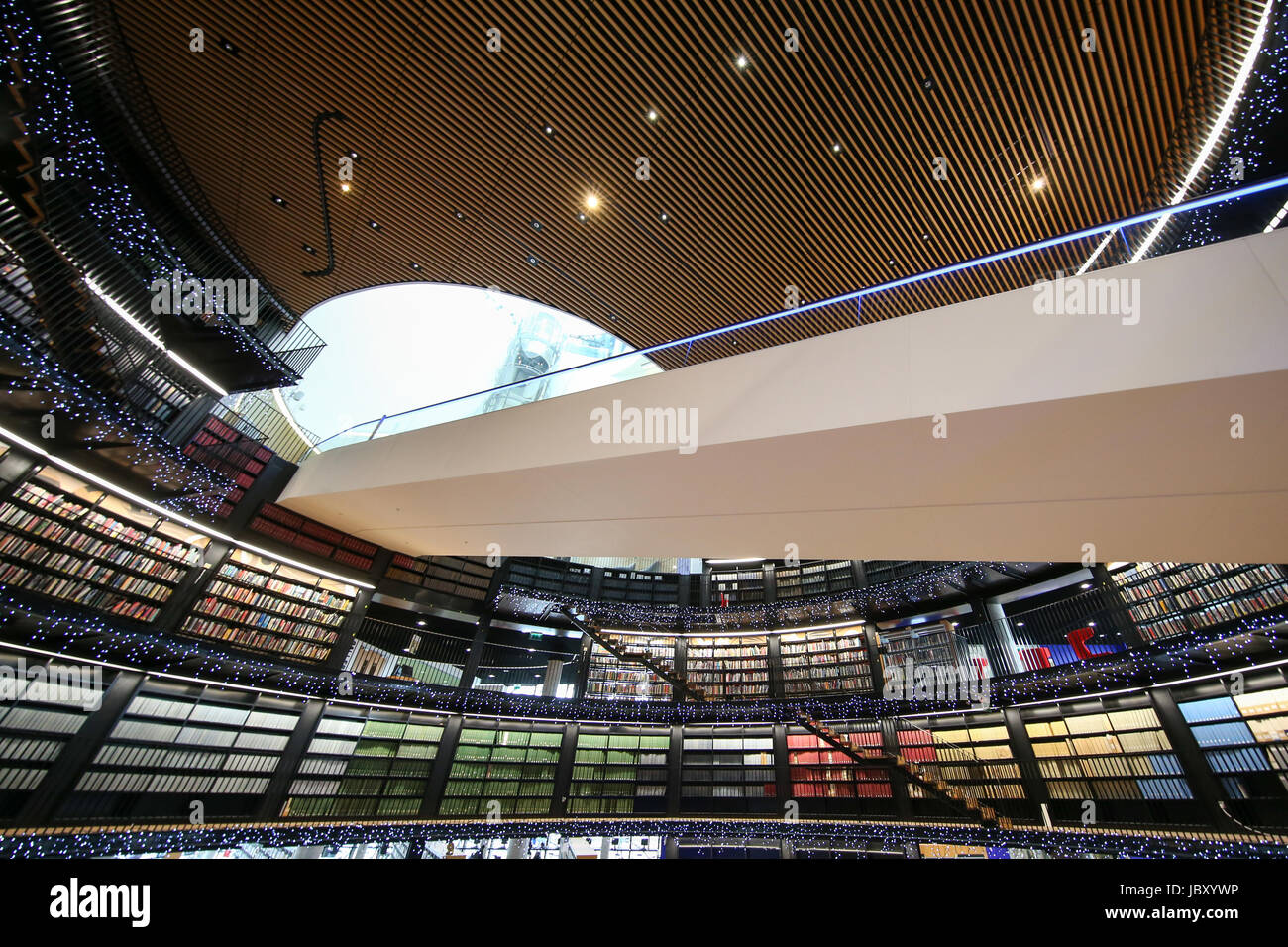 Birmingham, Großbritannien. 12 Juni, 2017. Bibliothek von Birmingham, Design von Francine Houben Stockfoto