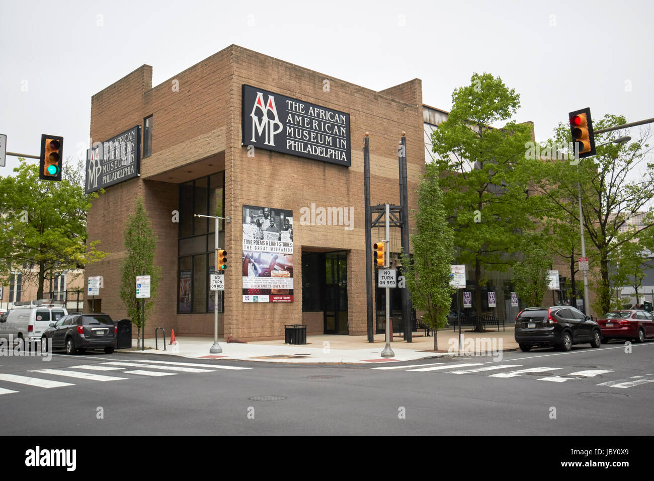 Das african american Museum in Philadelphia USA Stockfoto