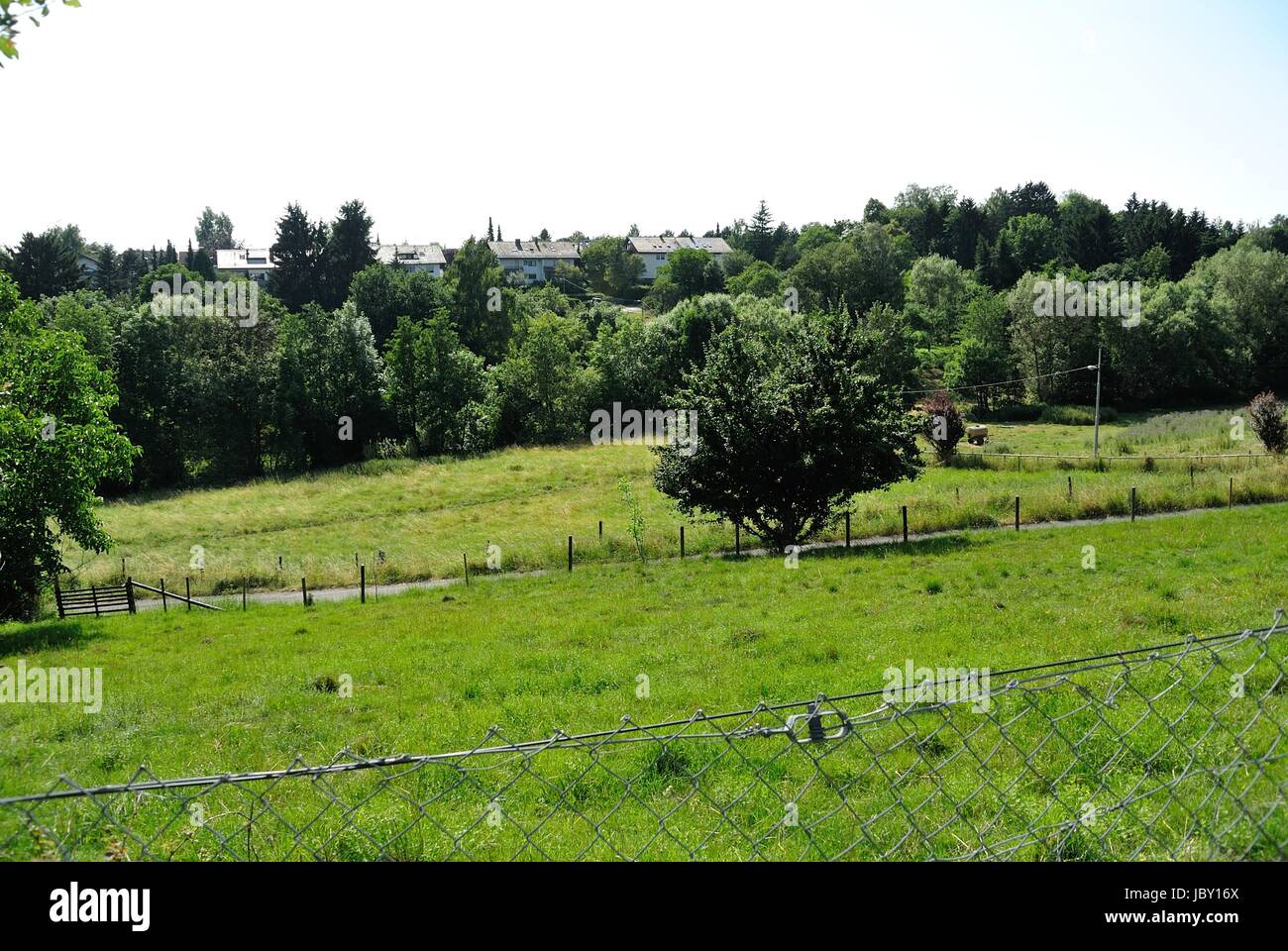 Stadt Wanderung Stockfoto