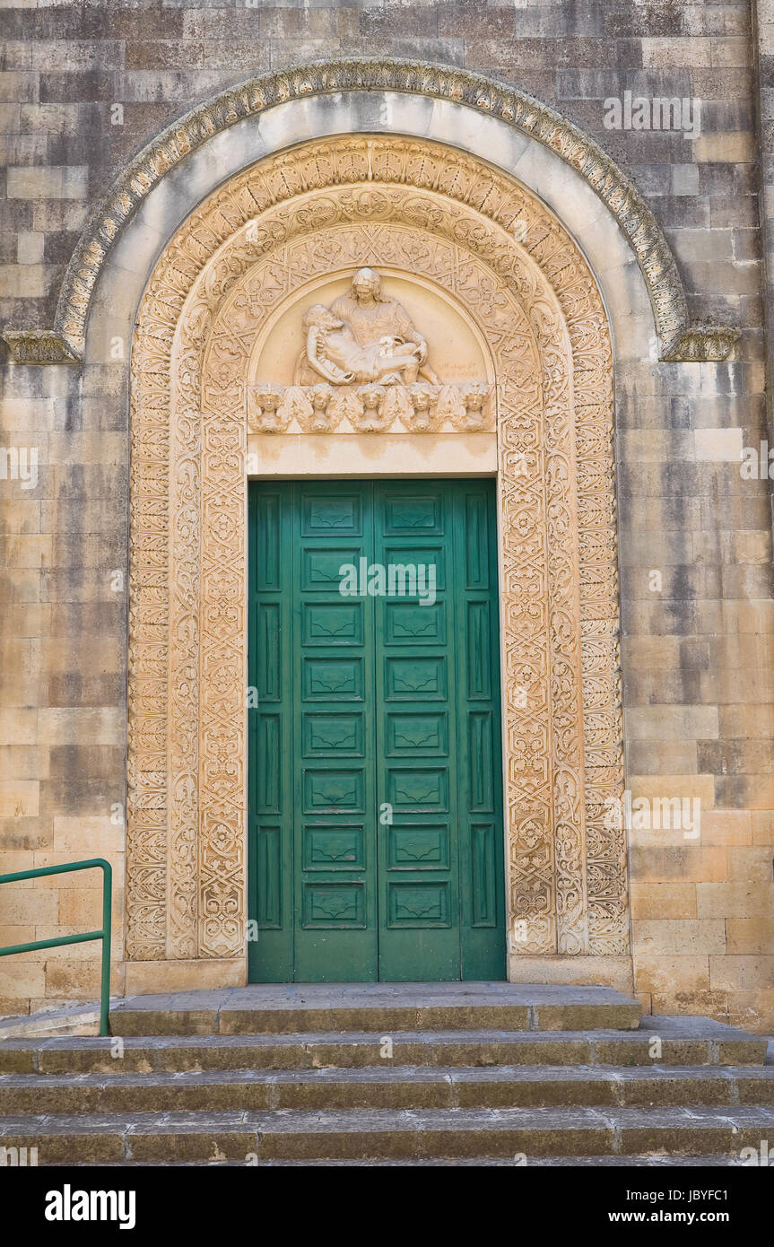 Kirche der Schmerzensmutter. Corigliano Hartweizenpasta. Puglia. Italien. Stockfoto