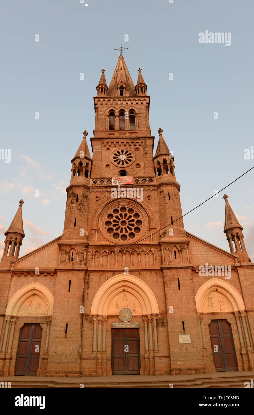 Antsirabe Kathedrale. Stockfoto