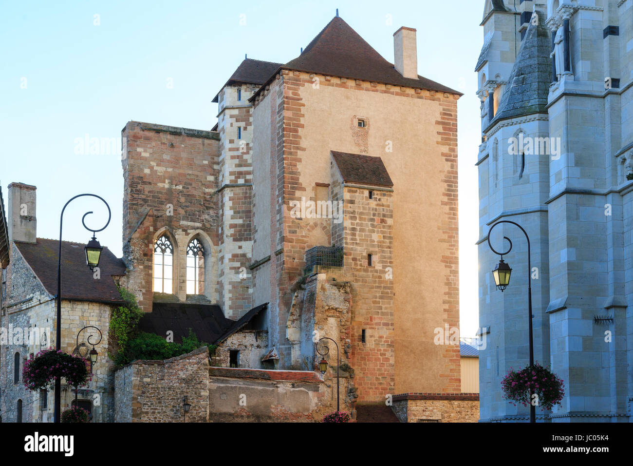 Frankreich, Allier (03), Moulins, tour De La Mal-Coiffée / / Mal-Coiffee-Turm, Moulins, Allier, Frankreich Stockfoto