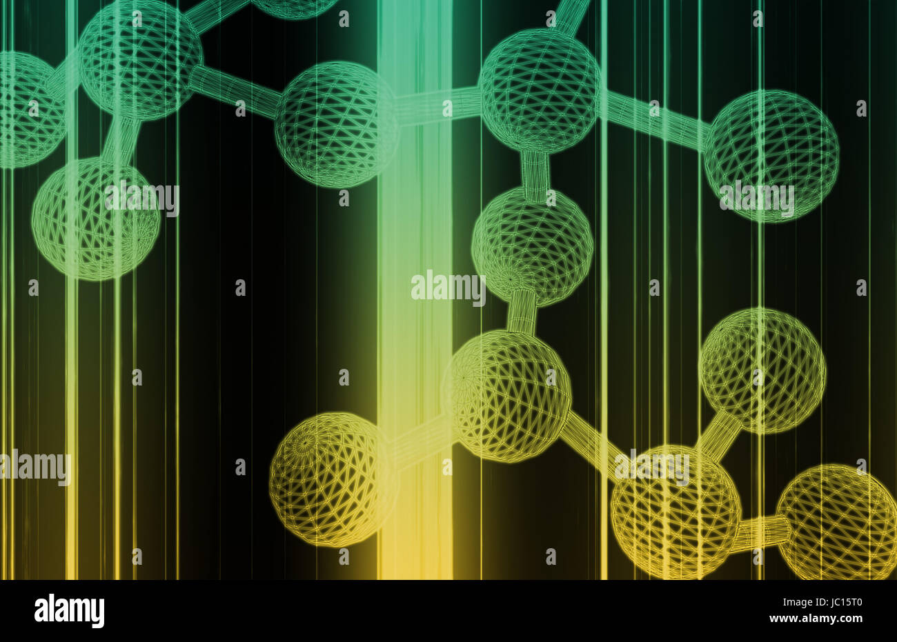 Eine saubere Medizintechnik Kunst abstrakt Stockfoto