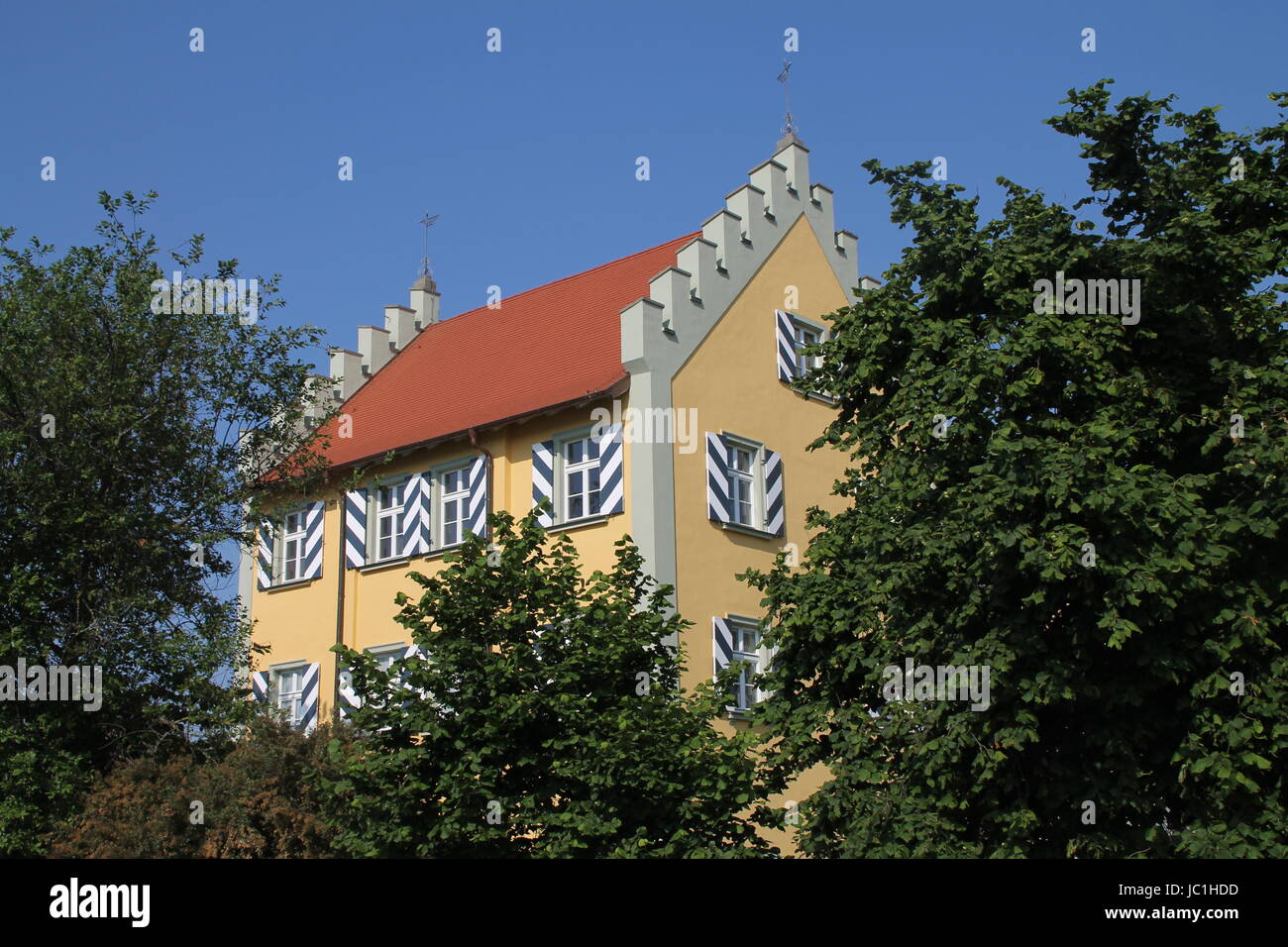 Giebelhaus Haus Stockfoto
