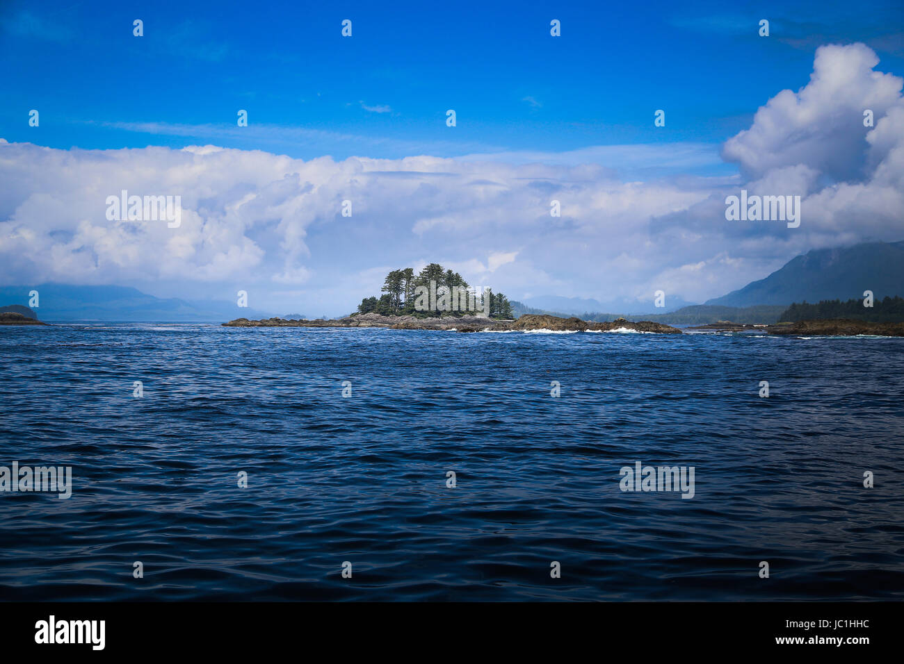 Lonely Island Stockfoto