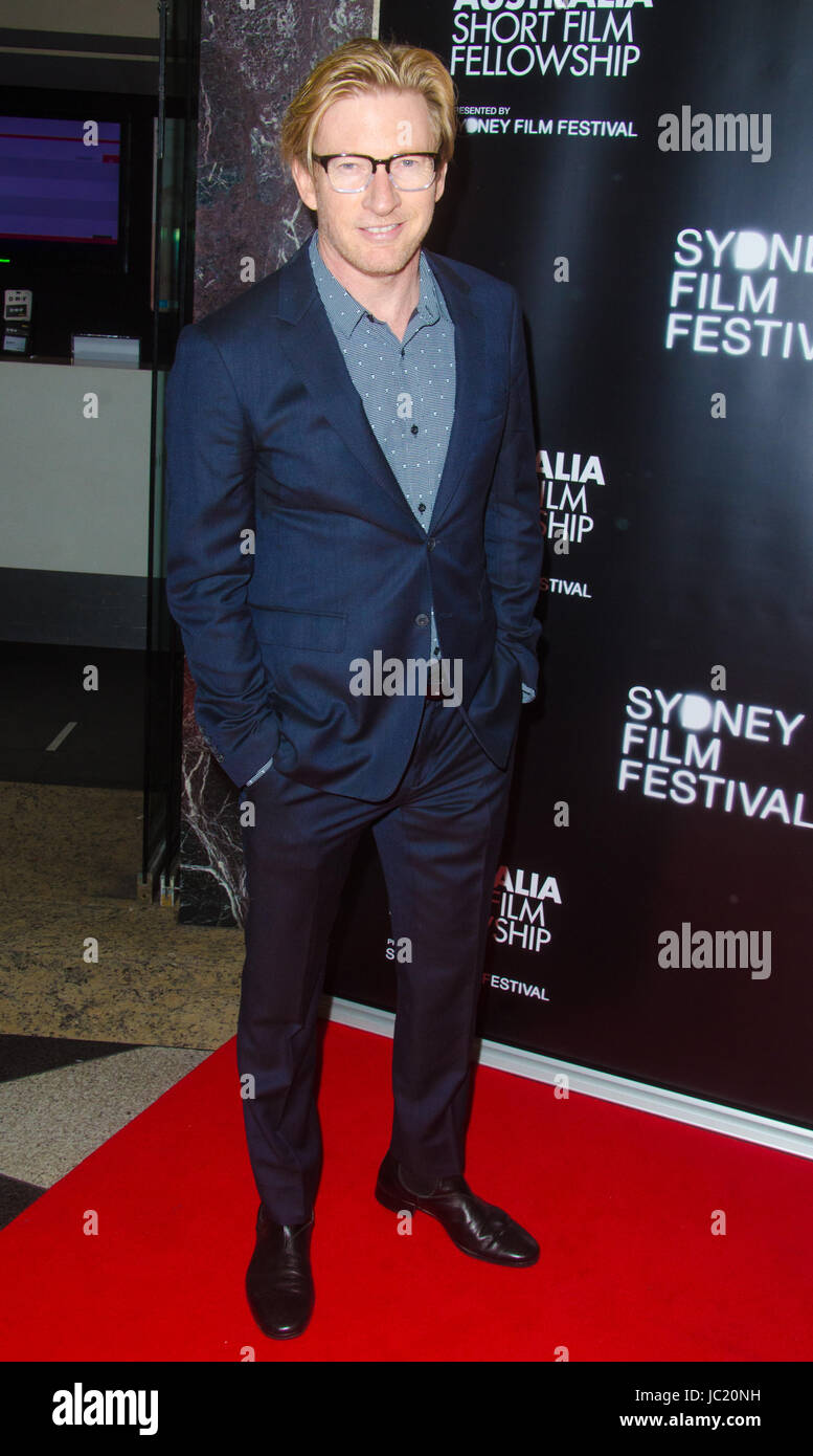 Sydney, Australien. 13. Juni 2017. VIPs und prominente Fuß den roten Teppich im Deny Opera Quays Kino vor der Lexus Australien Short Film Gala, die von Sydney Film Festival vorgestellt wurde. Das Bild zeigt David Wenham. Bildnachweis: Mjmediabox/Alamy Live-Nachrichten Stockfoto