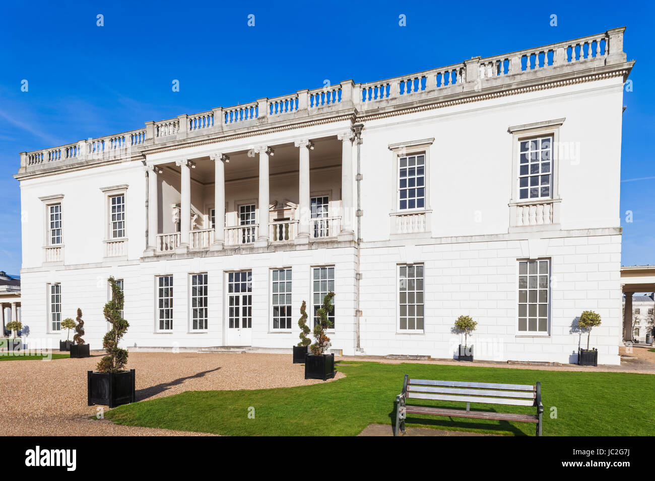 England, London, Greenwich, die Königin Haus Stockfoto