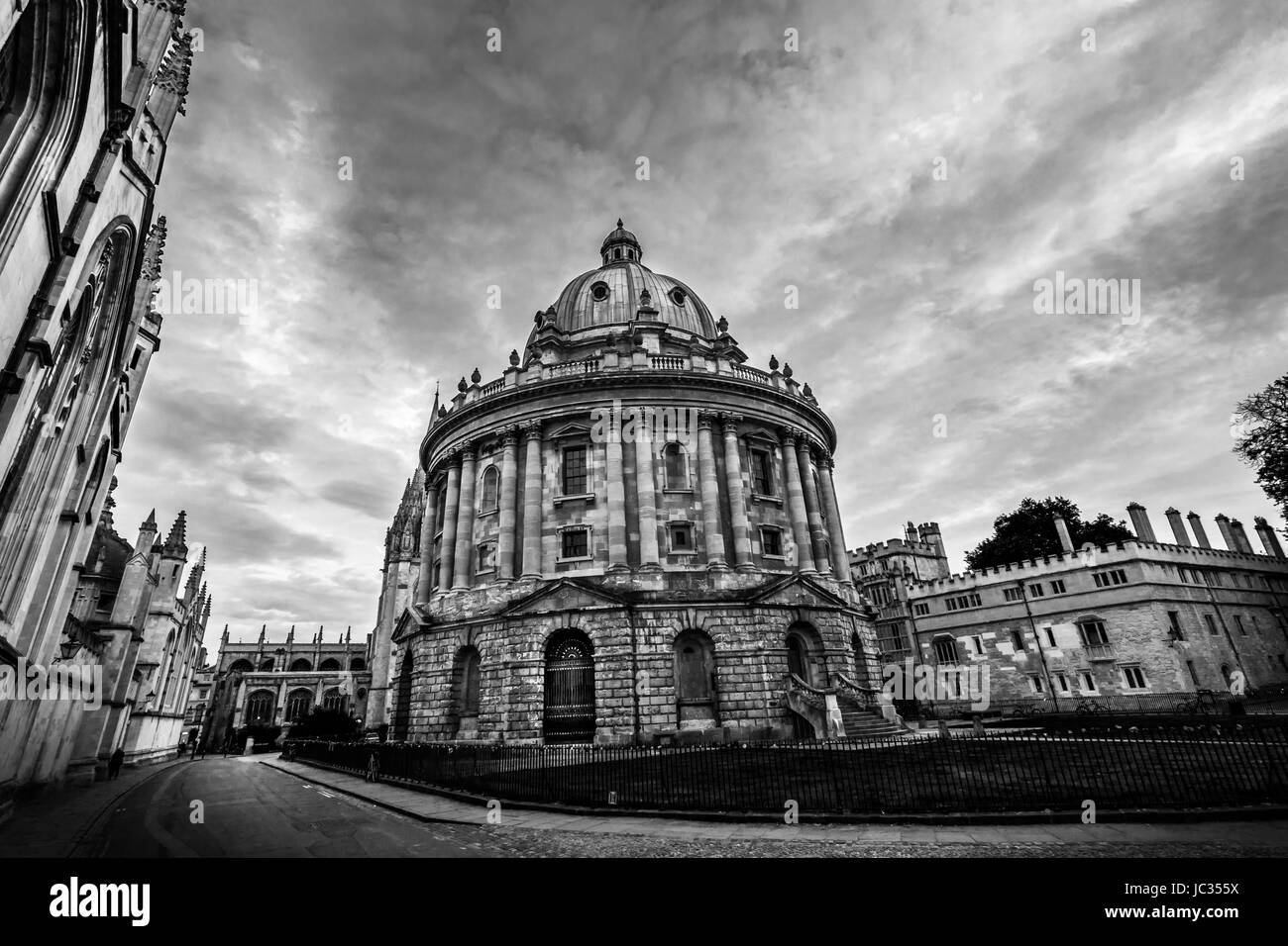 Gebäude der Universität von Oxford Stockfoto