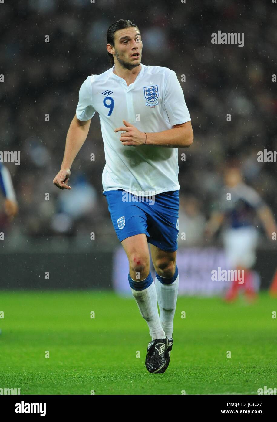 ANDY CARROLL ENGLAND WEMBLEY Stadion LONDON ENGLAND 17. November 2010 Stockfoto