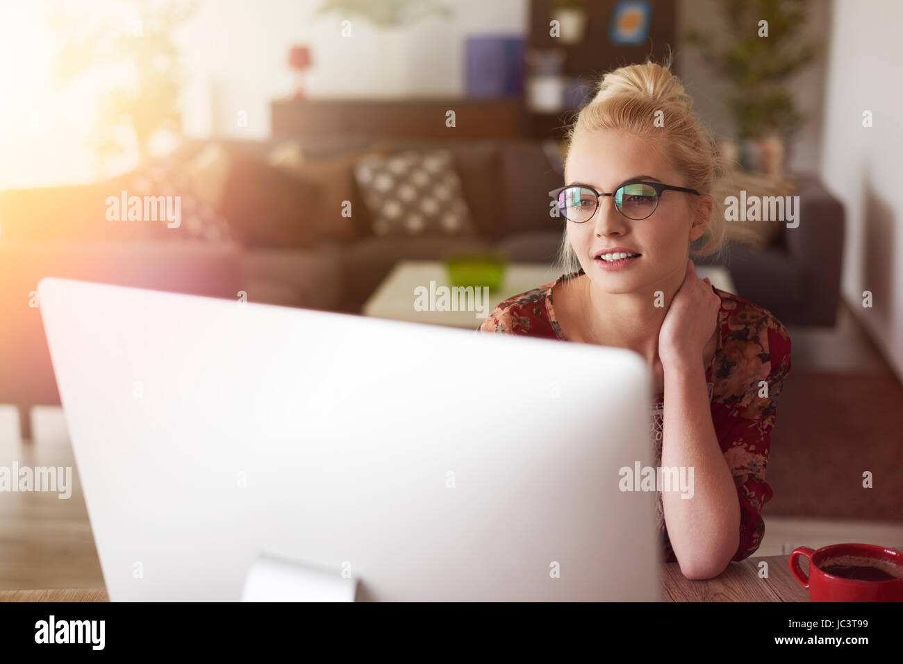 Etwas große Bedürfnisse schaffen Zeit Stockfoto