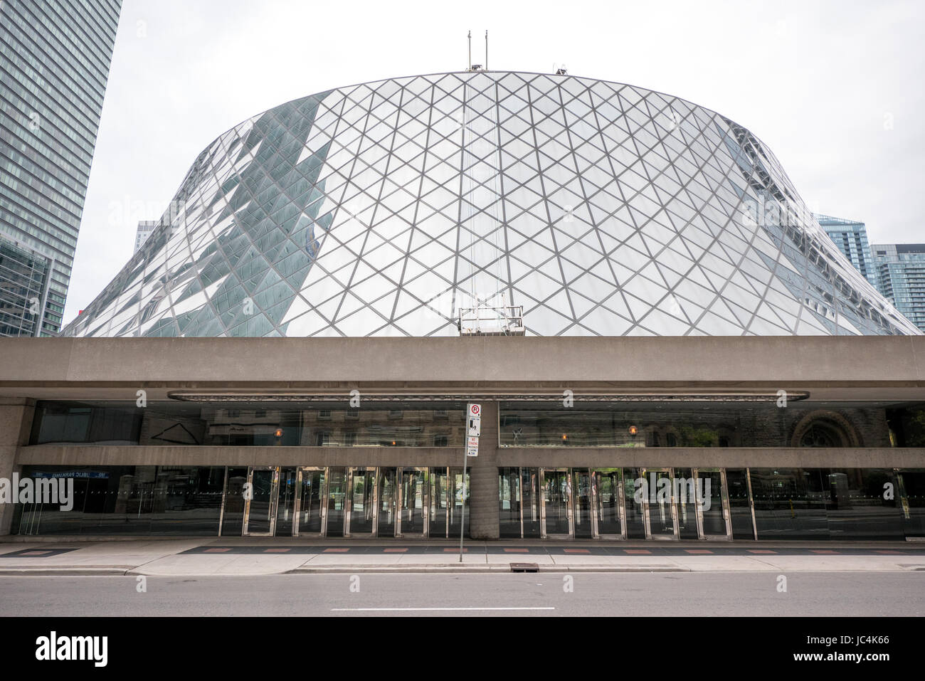 Roy Thompson Hall in Toronto Kanada Stockfoto