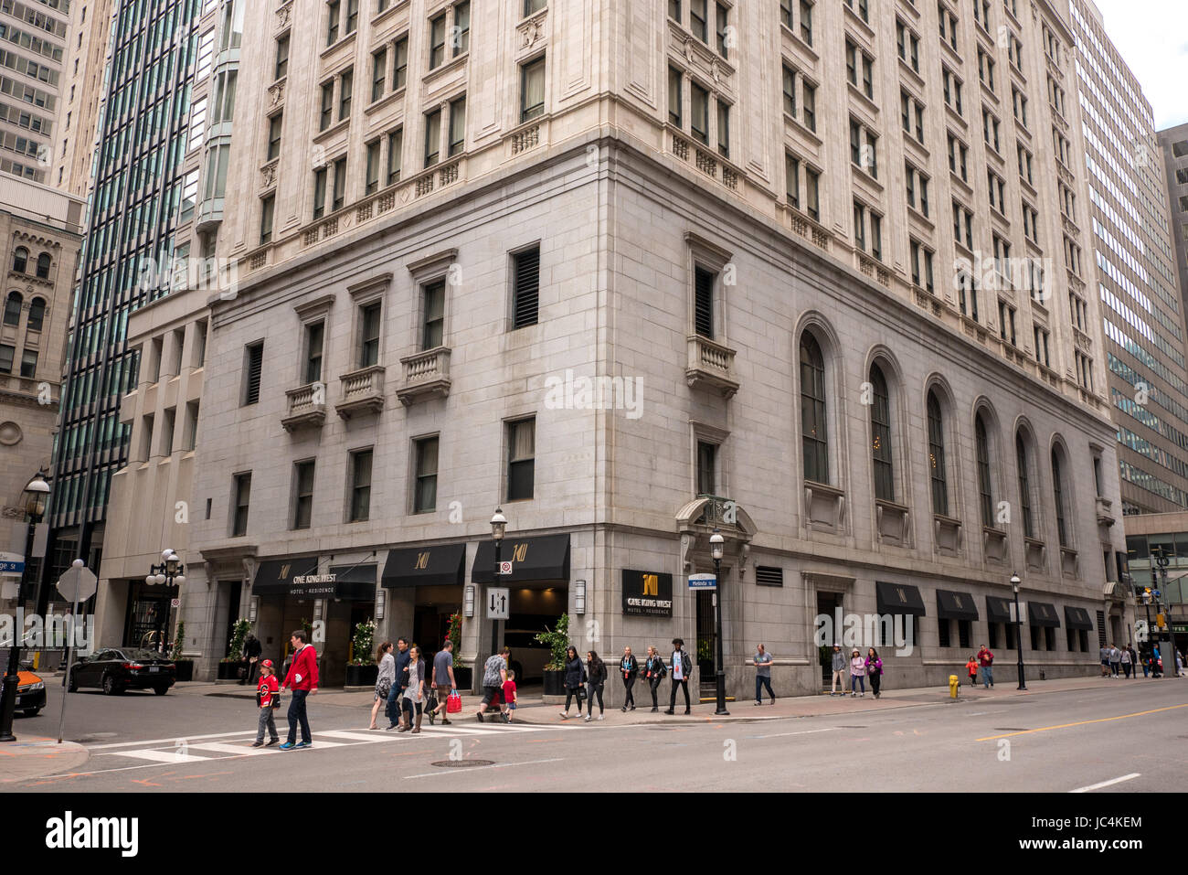 One King West Hotel in Toronto Kanada Stockfoto
