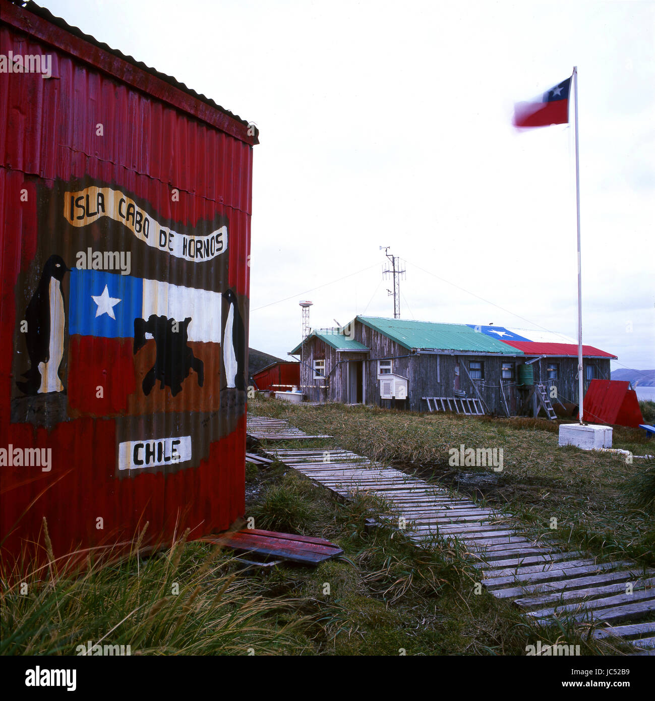 Kap-Horn, der südlichsten Landzunge von Tierra Del Fuego Archipel des südlichen Chile Stockfoto