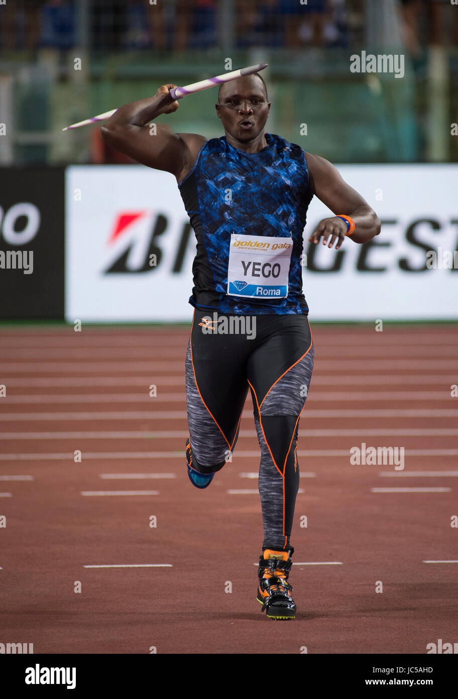 Herren Speerwerfen, Diamond League Rom 2017 Stockfoto
