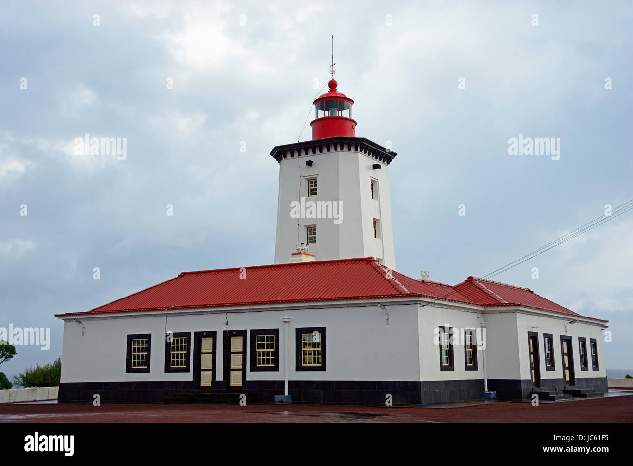 Leuchtturm, Ponta da Ilha, Manhenha, Pico, Azoren, Portugal, Leuchtturm, Ponta da Ilha, gewesen Stockfoto