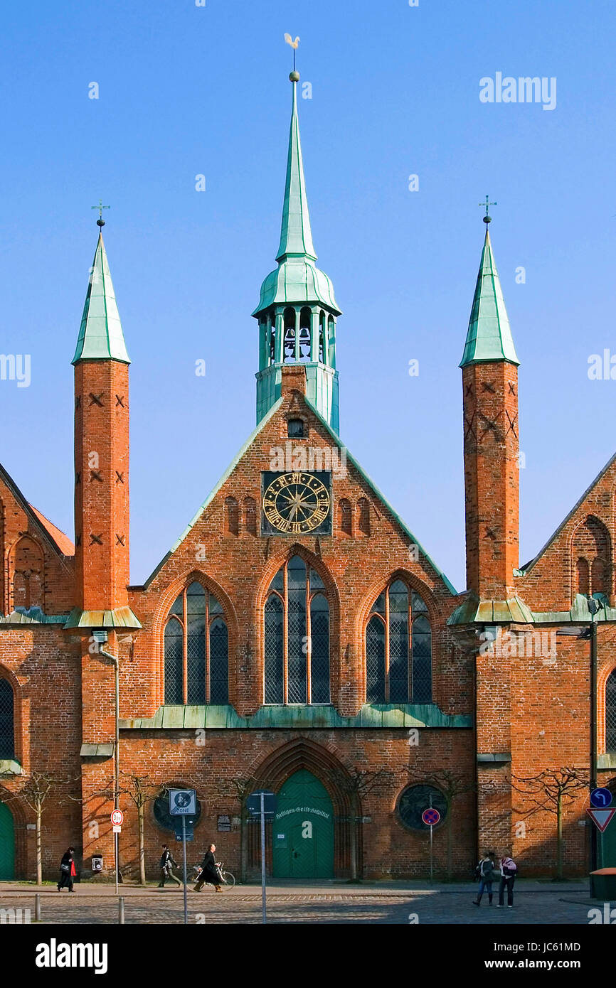 Deutschland, Schleswig - Holstein, Lübeck, Heiligen Geist Hospital, Deutschland, Schleswig-Holstein, Heiligengeist-Hospital Stockfoto