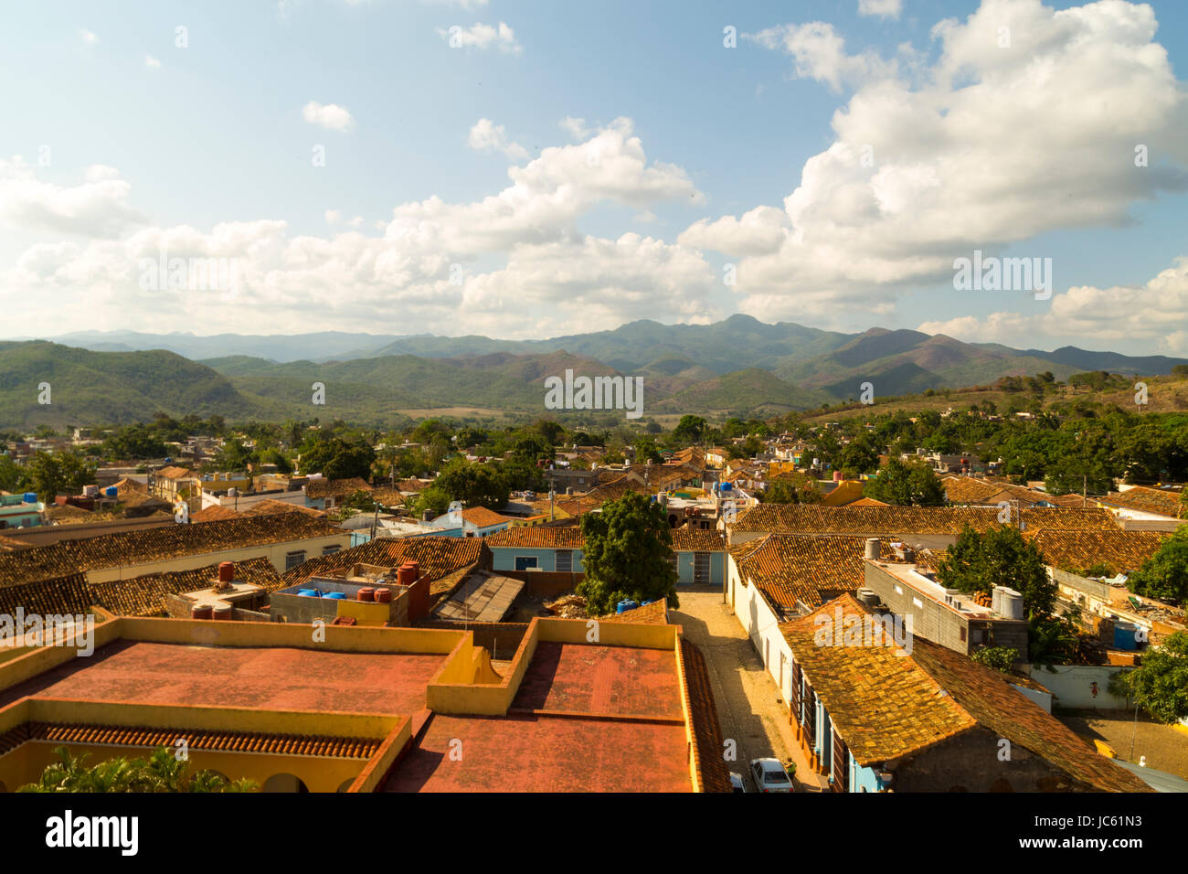 Stadtbild von Trinidad, Kuba Stockfoto